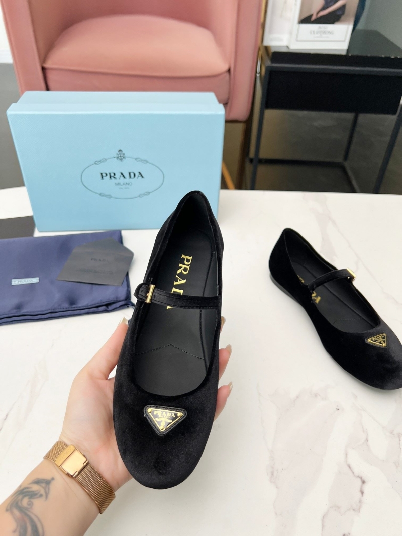 Prada flat shoes